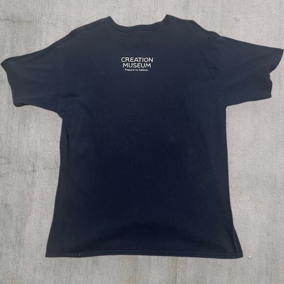 God created me on day 6 dinosaur creation museum tee - Picture 3 of 3